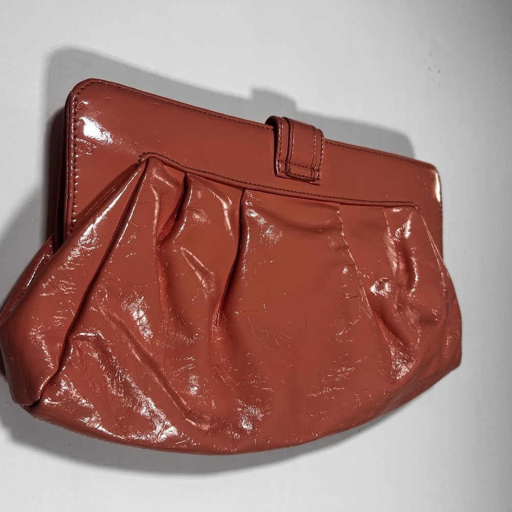 liz claiborne handbag Purse Clutch Peach/pink